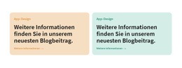 Zwei Farbige Spalten - Landingpage-Inspiration