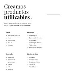 Construimos Productos Utilizables - HTML File Creator