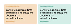 Dos Columnas De Colores - Plantilla De WordPress