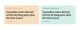 Deux Colonnes Colorées - Modèles De Sites Web