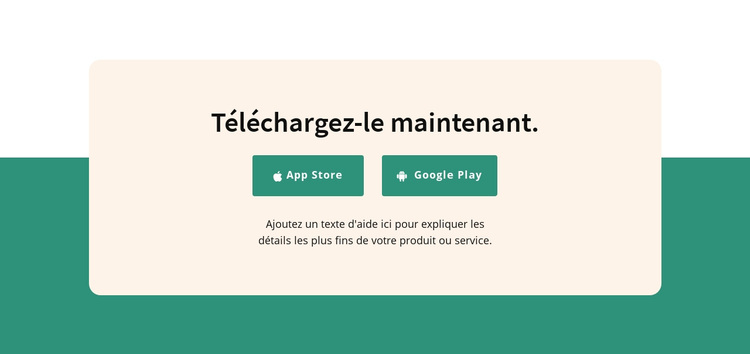 Télécharger l'application Thème WordPress