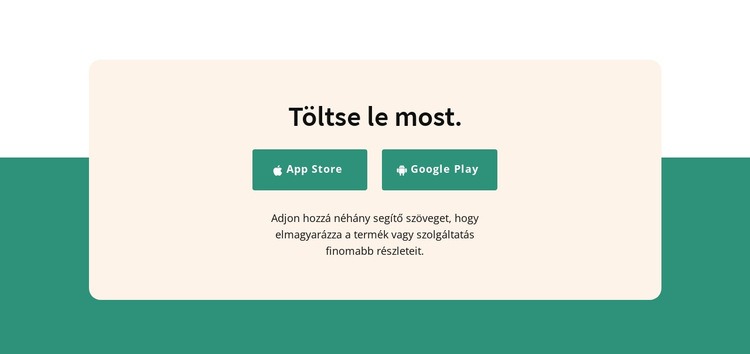 Alkalmazás letöltése Weboldal tervezés