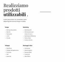 Costruiamo Prodotti Utilizzabili - Crea Bellissimi Modelli