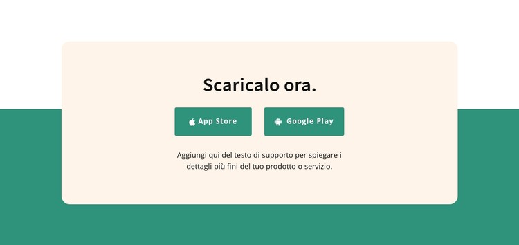 Scarica l'applicazione Modello CSS