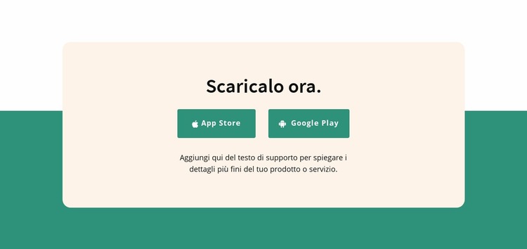 Scarica l'applicazione Un modello di pagina