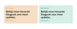 Twee Gekleurde Kolommen - Professionele HTML5-Sjabloon