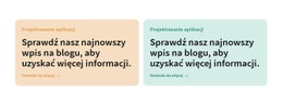 Dwie Kolorowe Kolumny - Profesjonalny Szablon HTML5