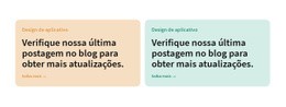 Duas Colunas Coloridas - Design Simples