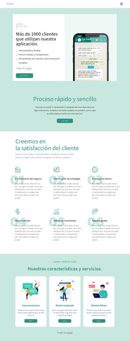 1000+ Clientes Que Utilizan Nuestra Aplicación: Creador De Sitios Web Definitivo