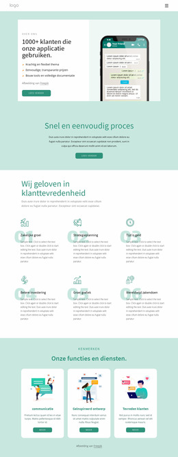 1000+ Klanten Die Onze Applicatie Gebruiken Bouwer Joomla