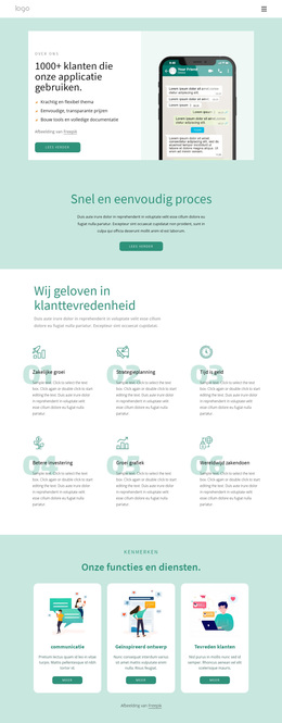 1000+ Klanten Die Onze Applicatie Gebruiken