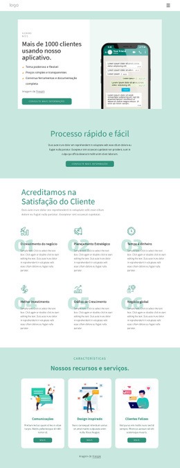 Mais De 1000 Clientes Usando Nosso Aplicativo - HTML Builder Drag And Drop