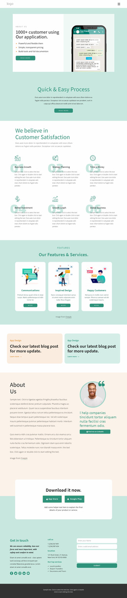 Python Website Templates | Nicepage