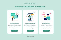 Nos Fonctionnalités Et Services