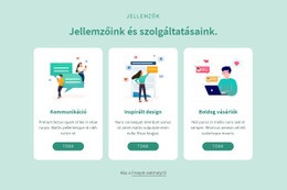 Prémium Webhelytervezés Jellemzőink És Szolgáltatásaink Számára