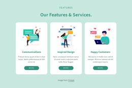 Our Features And Services Joomla Template 2024