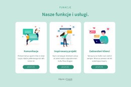 Nasze Funkcje I Usługi - Szablon Osobisty