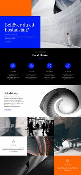 Lokal Fastighetsbyrå - Modern Webbplatsdesign