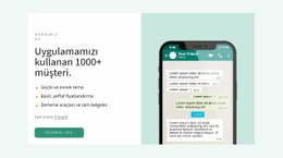 Uygulamamız - HTML Builder Drag And Drop