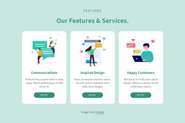 Exclusive Website Builder For Our Features And Services