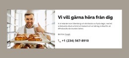 Traditionellt Bageri - Nedladdning Av HTML-Mall