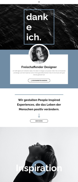 Freiberufliche Designer – Einfaches WordPress-Theme