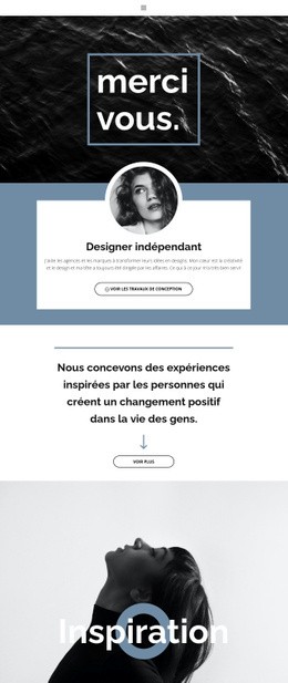 Designers Indépendants - Maquette De Site Web Gratuite