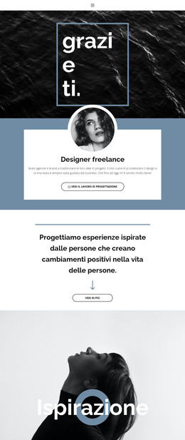 Designer Freelance - Download Del Modello HTML