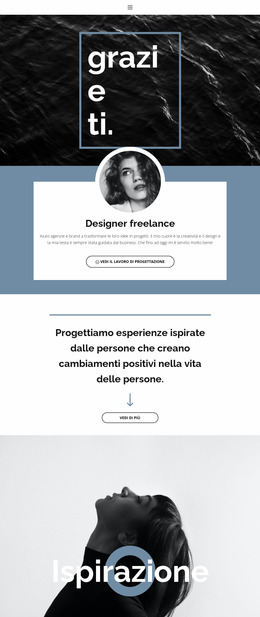 Designer Freelance - Modello Joomla Professionale