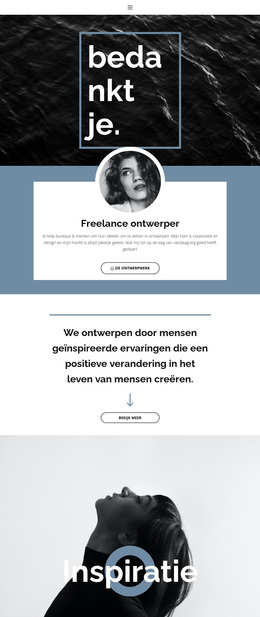 Freelance Ontwerpers - Eenvoudig WordPress-Thema