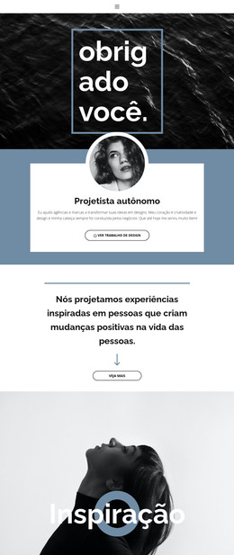 Designers Autônomos - Modelo HTML Simples