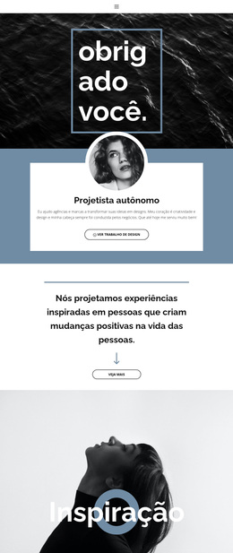 Designers Autônomos - Tema WordPress Simples