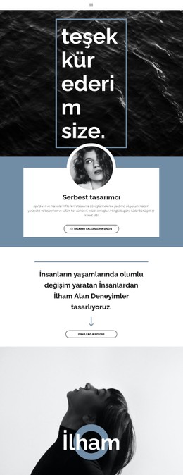 Serbest Tasarımcılar Tasarım Şablonu