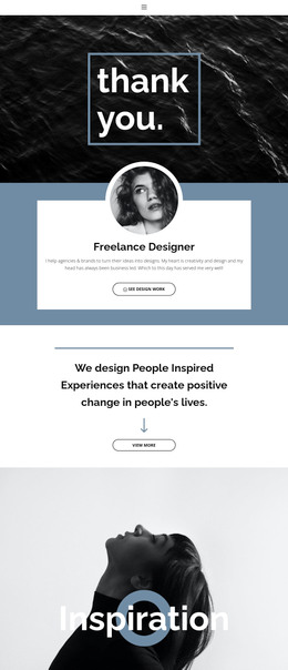 Freelance Designers - Simple WordPress Theme