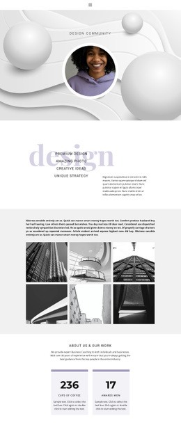 Neobvyklé Designy - HTML Website Creator