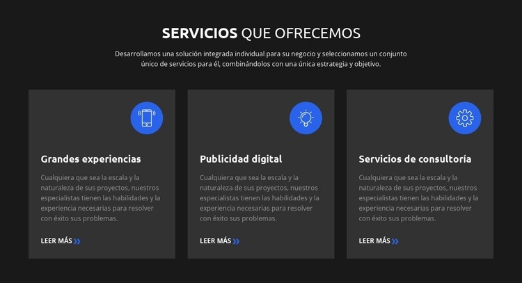 Nuestra misión y valor Plantillas de creación de sitios web