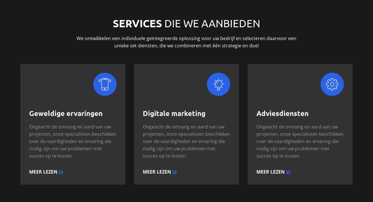 Onze missie en waarde WordPress-thema