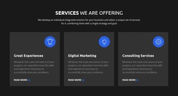Our Mission & Value - Personal Website Template
