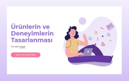 Ürün Tasarlama CSS Şablonu