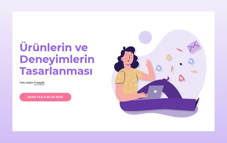 Ürün tasarlama Html Web Sitesi Oluşturucu