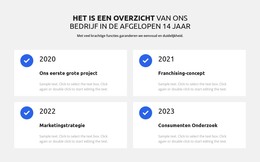 Wij Leveren Het Beste Werk - Sjabloon Voor Één Pagina