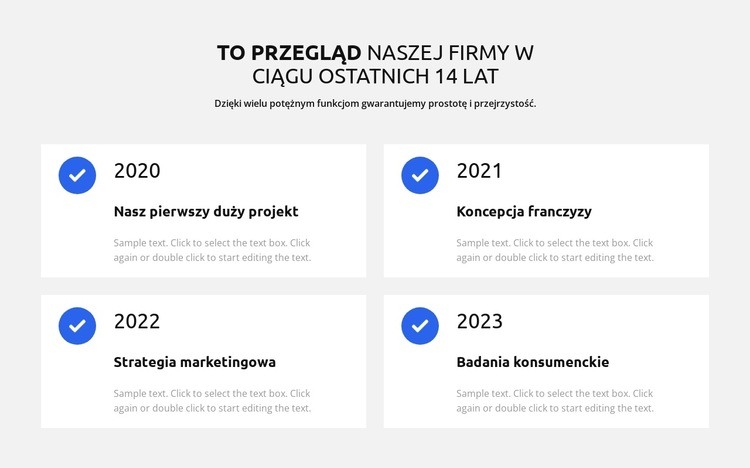 Służymy najlepszą pracą Szablon