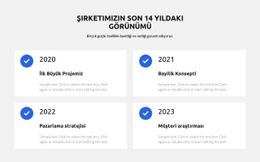 En Iyi Işe Hizmet Ediyoruz Için Site Şablonu