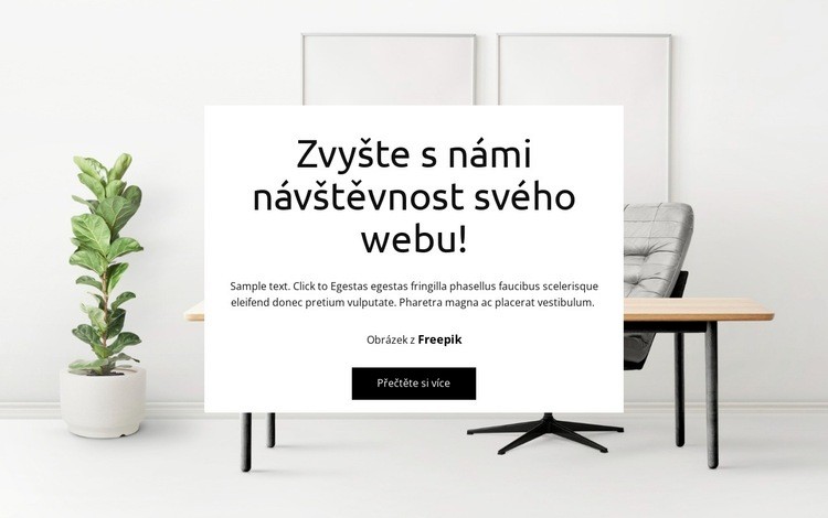 Pomáháme vašemu webu růst Šablona CSS