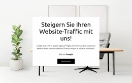 Wir Helfen Ihrer Website Beim Wachstum - Schöne Joomla-Vorlage