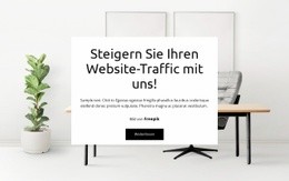 Produkt-Zielseite Für Wir Helfen Ihrer Website Beim Wachstum