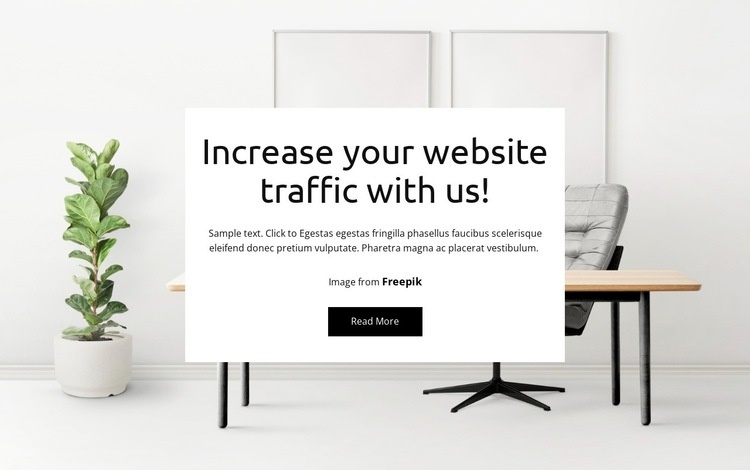 We help your site grow Elementor Template Alternative