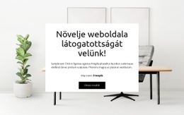 Segítünk Webhelyének Növekedésében