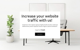 We Help Your Site Grow - Professional One Page Template