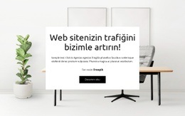 Sitenizin Büyümesine Yardımcı Oluyoruz - Duyarlı HTML5 Şablonu